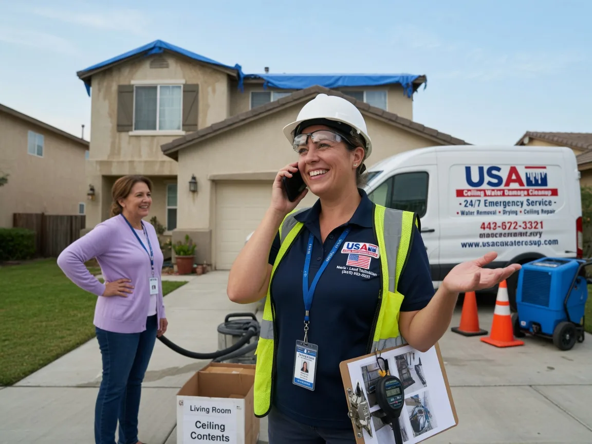 Ceiling Water Damage Restoration Murphys, CA FAQs
